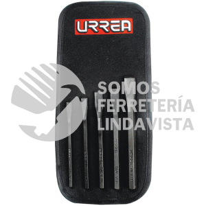 86C JUEGO COMBINADO DE CINCELES CORTA FRIO, 5 PIEZAS URREA