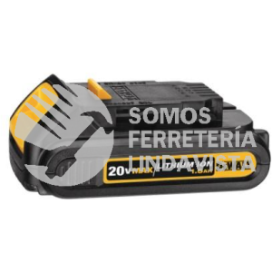 DCB201-B3 BATERIA 20V MAX COMPACTA (1 5 AH) DEWALT