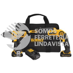 DCK212S2 COMBO TALADRO/ATORNILLADOR + SIERRA SABLE DEWALT