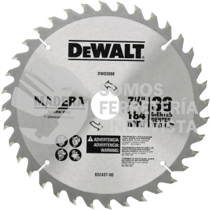 DW03090 DISCO SIERRA 7-1/4" 36DPP MADERA DEWALT