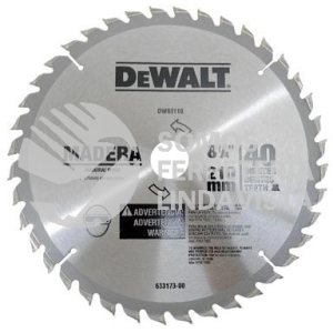 DW03100 DISCO SIERRA 8-1/4" 24DPP MADERA DEWALT
