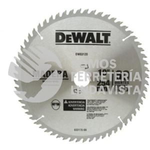 DW03120 DISCO SIERRA 10"X60 DDP CORTE MADERA DEWALT
