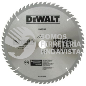DW03140 DISCO SIERRA 12"X60 DDP CORTE MADERA DEWALT