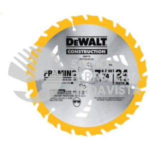 DW3178 DISCO SIERRA 7-1/4X5/8" 24DPP MADERA DEWALT