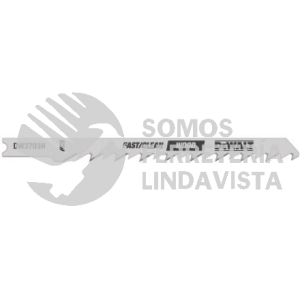 DW3703H2 SEGUETA CALADORA 4" 6DPP ZANCO U 2 PZAS DEWALT