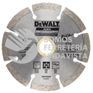 DW47402HP DISCO DIAMANTADO SEGMENTADO 4X7/8-5/8" DEWALT