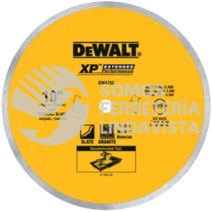 DW4762 DISCO DIAMANTADO CONTINUOXP 10" CORTE SECO DEWALT