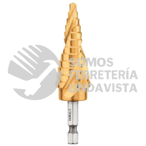 DWA1786IR BROCA ESCALONADA DE IMPACTO 3/16-7/8" DEWALT