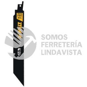 DWA4188 SEGUETA SIERRA SABLE 2X8X14" 18DPP 5 PZAS DEWALT