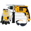 DWE1650SI-B3 ROTOMARTILLO 1/2" 650W + ACCESORIOS DEWALT