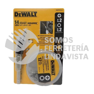 DWPVTC14 JUEGO DE PIEZAS P/TALADRO 14 PZAS DEWALT