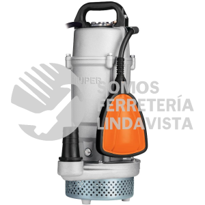 15001 BOS-1/2LPX BOMBA SUMERGIBLE METALICA PARA AGUA LIMPIA USO RUDO 1/2 HP TRUPER
