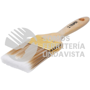 13345 BRT-2-1/2S BROCHA CERDAS SINTETICAS 2-1/2" CORTE RECTO MANGO DE MADERA TRUPER