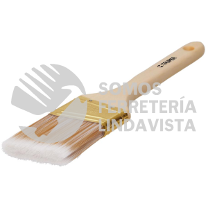 13340 BRT-2-1/2AS BROCHA CERDAS SINTETICAS 2-1/2" CORTE ANGULAR MANGO MADERA TRUPER