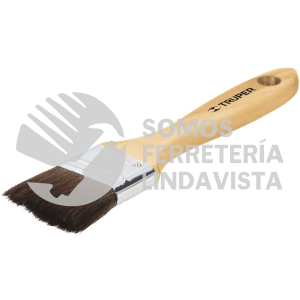 12467 BRT-1-1/2C BROCHA PELO DE CAMELLO DE 1-1/2" CON MANGO DE MADERA TRUPER