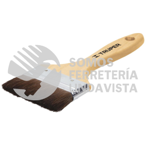 12469 BRT-3C BROCHA PELO DE CAMELLO DE 3" CON MANGO DE MADERA TRUPER