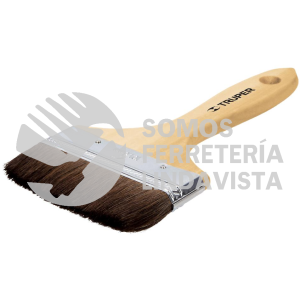 12470 BRT-4C BROCHA PELO DE CAMELLO DE 4" CON MANGO DE MADERA TRUPER