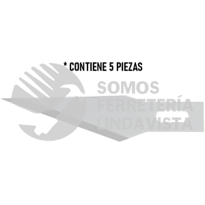 16979 REP-CUTEX REPUESTO PARA EXA-6 BLISTER CON 5 PZAS TRUPER
