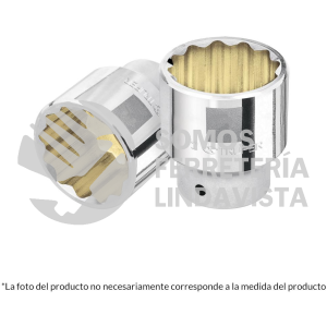 13851 D-3426 DADO DE 13/16" 12 PUNTAS CUADRO 3/4" TRUPER