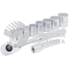 JBUA02S JUEGO DE DADOS Y ACCESORIOS CUADRO DE 3/8" EN PULGADAS, 10 PIEZAS URREA