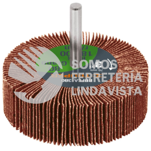 13042 RUFLA-380 RUEDA FLAP DE 3" GRANO 80 TRUPER