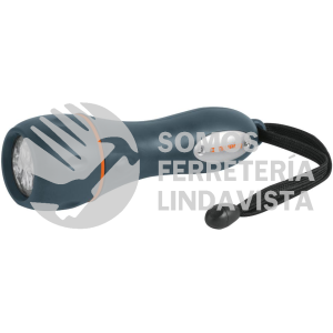 10463 LIPLA45-K LINTERNA PLASTICA DE LED LUZ ABIERTA 2 PILAS AA 45 LM TRUPER