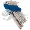 13646 ALLX-13M JUEGO 13 LLAVES ALLEN LARGAS MM PUNTA BOLA CON ORGANIZADOR TRUPER