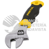 28219 PECO-6P LLAVE AJUSTABLE (PERICO CORTO) 6" CROMADA CON GRIP PRETUL