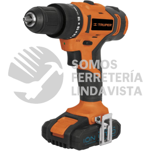 18154 TALI-18A2 TALADRO INALAMBRICO BATERIA ION LITIO 18 V 3/8" TRUPER