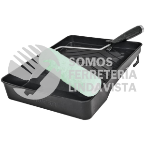 13843 KIT-ROPI-915 KIT DE RODILLO PARA PINTAR 9" (MANERAL CHAROLA Y FELPA) TRUPER