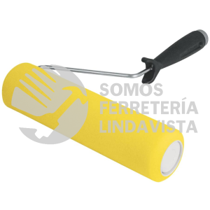 13841 ROPI-910E RODILLO PARA PINTAR 9" X 3/8" DE ESPONJA SUPERFICIES LISAS TRUPER