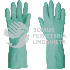 15323 GU-822 GUANTES DE NITRILO VERDE MULTIUSOS MEDIANOS TRUPER