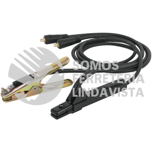 12107 CAB-200 CABLE PARA SOLDADORA INVERSORA CON PINZA DE TIERRA 200 A TRUPER