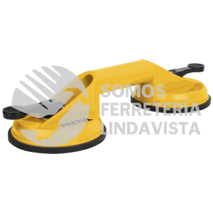 23051 VEVI-2 VENTOSA DE PLASTICO PARA VIDRIO 2 COPAS DE SUCCION PRETUL