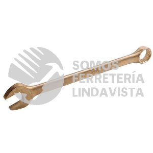 UH1238M LLAVE COMBINADA DE BRONCE-ALUMINIO ANTICHISPA METRICA, 12 PUNTAS, 38 MM URREA