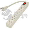 46021 MUL-6EG MULTICONTACTO 16 AWG DOMESTICO 6 ENTRADAS COLORES A GRANEL VOLTECK