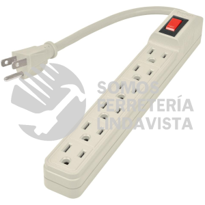 46021 MUL-6EG MULTICONTACTO 16 AWG DOMESTICO 6 ENTRADAS COLORES A GRANEL VOLTECK