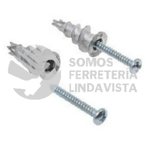 AN8TMT TAQUETE DE METAL ZING PARA TABLAROCA CON TORNILLO OTHECOTHEC NACIONAL