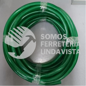 PVC-0025 MANGUERA PARA AGUA 1" 25MM COLOR VERDE PARA AGUA VENTA POR METRO NACIONAL