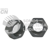 NC1 NC 1 TUERCA HEXAGONAL 2 NEGRA NACIONAL