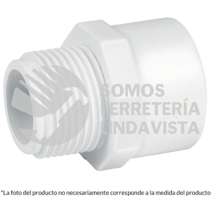 45429 PVC-611 ADAPTADOR MACHO DE PVC DE 1/2" FOSET
