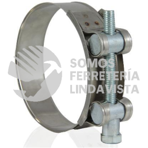 14ABRAZA202CH ABRAZADERA INOX CON TORNILLO HEXAGONAL 48-51 MM KARLEN