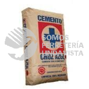 CEMENTO GRIS DE 50 KG CRUZ AZUL