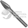 119 LIMA ROTATIVA ARBOL PUNTA REDONDA SF-3 (3/8"X3/4"X1/4") TENAZIT