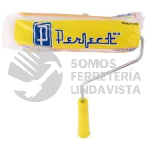 R00109 RODILLO JUMBO CON FELPA BLANCA SUPERFICIE LISA N-9 15MM PERFECT