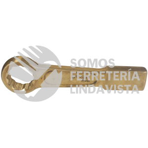 UH2726SW LLAVE DE GOLPE PLANA DE BRONCE-ALUMINIO ANTICHISPA EN PULGADAS, 12 PUNTAS, 1-5/8" URREA