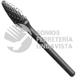 118 LIMA ROTATIVA ARBOL PUNTA REDONDA SF-51 (1/4"X1/2"X1/8") TENAZIT