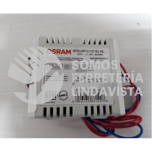 QTS2X39T12/127 BALASTRO ELECTRONICO DE ENCENDIDO INSTANTANEO 2X39W T-12 127V OSRAM
