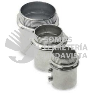 CON3/4RE CONECTOR RECTO PARA TUBO 3/4" NACIONAL