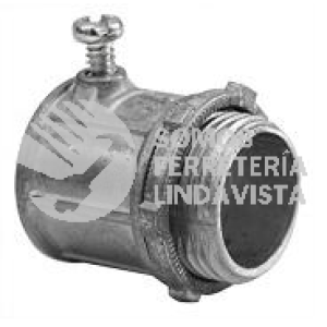 CCL-100 CONECTOR TIPO AMERICANO PARED DELGADA 25MM 1" CONDUIT ANCLO